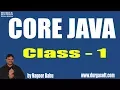 Learn Core Java Programming Tutorial Online Training by Nagoor Babu Sir On 29-03-2018