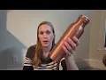 Review of the LIVINGNISH 100 Pure Copper Water Bottle for Drinking - Extra Large 34 Oz Wide Mouth