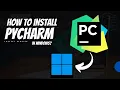 How to Install PyCharm IDE on Windows