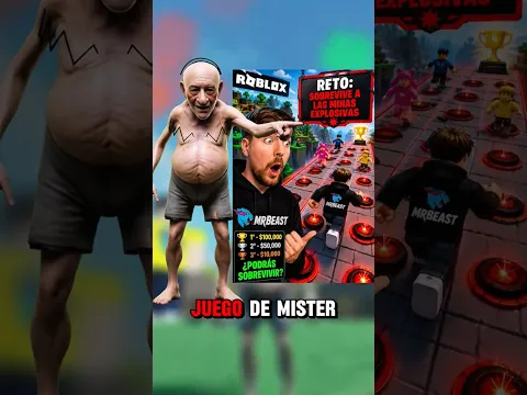 COMO SOBREVIVIR AL JUEGO DE MR BEAST 🙈🎁 #roblox #parati #robloxshorts #rblx #robloxfyp
