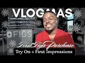 FIGS Unboxing Try On First Impressions - Vlogmas