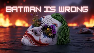 why the joker is the only thing saving gotham
