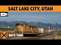 Salt Lake City Utah USA LIVE Train Camera Fixed View - South