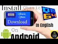 How to run Qbasic in android 2021 install qbasic on android