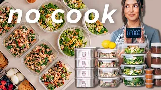 I prepped high-protein for the week in 34 minutes