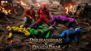 HIPHOP NE DAKU AUR CRIMINALS KO KHATAM KAR DIYA 😨 |dhurandhar x dakuadam part13