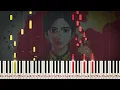 Nippon Sangoku OP - HIDANE - Tatsuya Kitani - Hard Piano Tutorial【钢琴编曲】