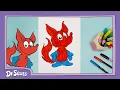 Full Episode How to Draw Baby Fox In Socks Learn to Draw Dr Seuss