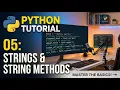 Strings String methods in Python tutorial