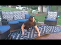 Review of GENIMO Outdoor Rug for Patio Clearance 6 x9 Waterproof Mat