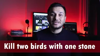 كيف تقول باللغة الانكليزية تقتل عصفورين بحجر واحد 