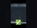 AutoCAD Rectangle fillet