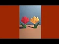 Download Lagu Paper Tulip \u0026 Stem - Easy | #shorts #origami