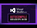 Autocompile SCSS LESS More in Visual Studio Web Compiler Guide
