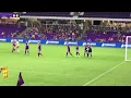 Ashlyn Harris saves rewarded a hug by Ali Krieger