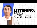 Listening - Multiple Choice Extracts savol turi uchun Abror Rahmatullayevdan super dars