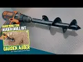 5-in-1 Garden Tool Garden Auger Drill Bit for Soil Clay Attached to Drill Planting Power Planter