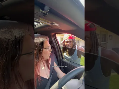 Trying to leave the house after arguing with my husband #couple #couplecomedy #shorts