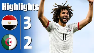 ملخص مباراة مصر والجزائر 3 2 اهداف مباراة مصر والجزائر اهداف مصر اليوم 