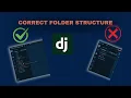 STOP Your Django Project Structure Is All Wrong - Fix It Now