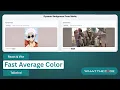 Dynamic background color from Media using react vite and fast average color npm package