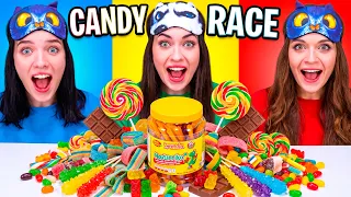 ASMR Candy Race with Closed Eyes Best Compilation Video