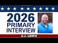 Primary 2026 A J Lewis candidate for Nelson County Sheriff - Bradford Brooks March 25