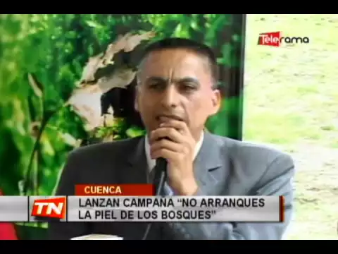 Lanzan campaña no arranques la piel de los bosques