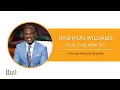Rashaun Williams - Finance Keynote Speaker