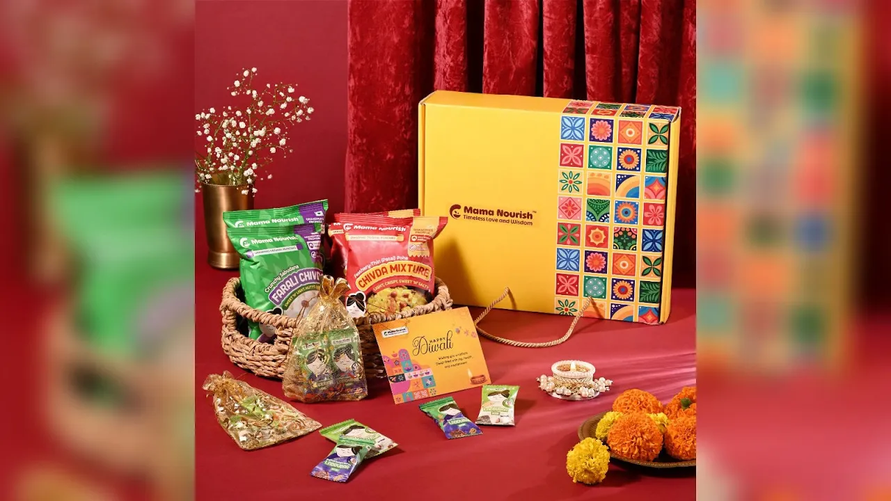 Mama Nourish Diwali Gift Box | Perfect Gift Hamper - Diwali & Bhai Dooj | Special Festive Gift Box | Grandma’s Recipes | No Nasties