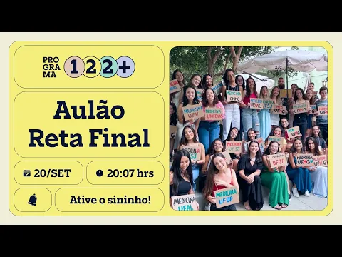 Vídeo: a aula da reta final do ENEM para medicina