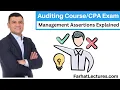Audit Assertions Management Assertions Auditing Course CPA Exam