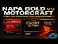 NEW NAPA GOLD BETTER THAN OEM MOTORCRAFT Seeing how good the new napa gold is