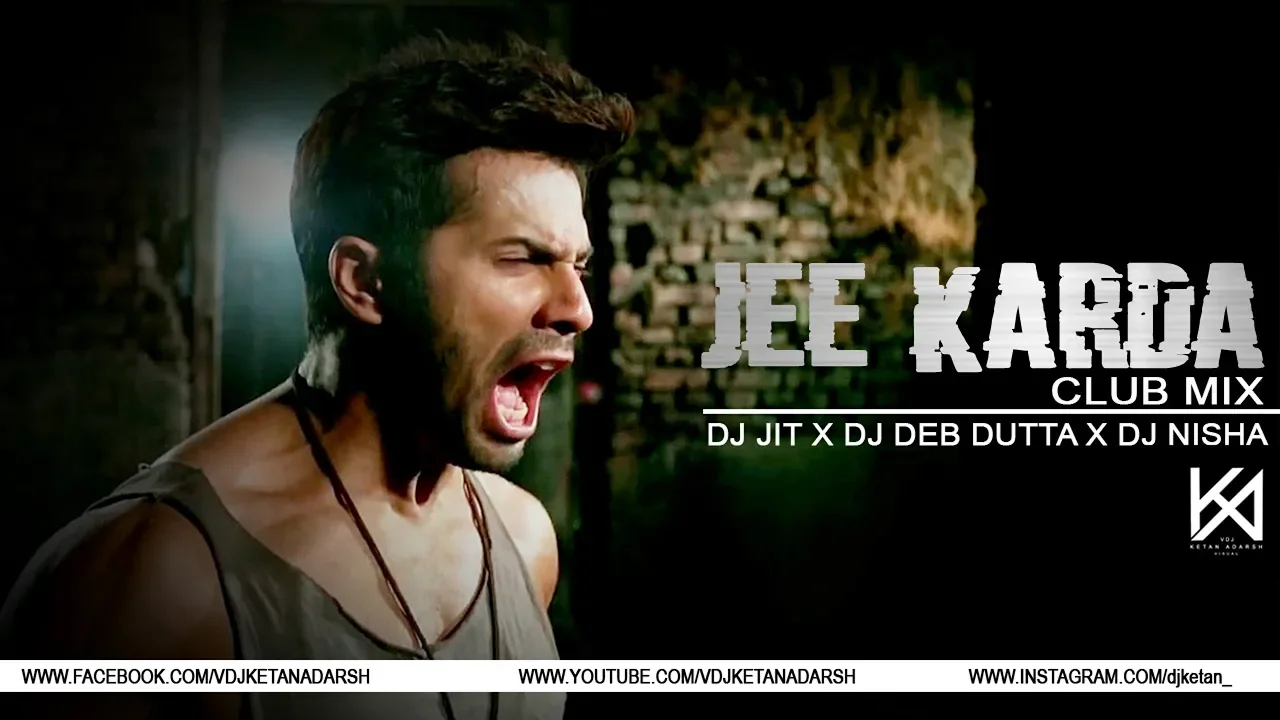 Jee Karda Badlapur Club Mix  DJ Jit X DJ Deb Dutta X DJ Nisha  Visual VDJ KETAN PATEL