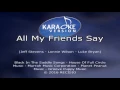Luke Bryan All My Friends SayVideo Karaoke MP4