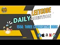 LeetCode Daily Question 1550 Three Consecutive Odds Solution Code explained