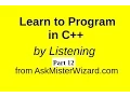 Learn to Program in C Part 12 by AskMisterWizard com