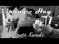 Ipang - Hey Karaoke Acoustic felix Version