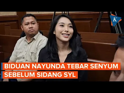 Download MP3 Momen Pedangdut Nayunda Nabila Tebar Senyum Sebelum Jadi Saksi Sidang SYL