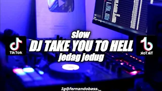 Download DJ TAKE YOU TO HELL | SANTUY  🎶REMIX FULLBASS 2022 🔊BY FERNANDO BASS MP3