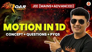 Complete Motion In 1D JEE 2025 All Concepts And Questions Shreyas Sir 