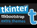 Creating a calendar a scrollbar a tooltip and a toast in tkinter using ttkbootstrap