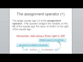 Lesson 02 Variables