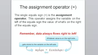 Lesson 02 Variables