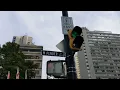Complex Intersection with Always On Green Signal