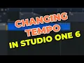 Lagu Changing Tempo Mid Song in Studio One - Speeding up and Slowing Down