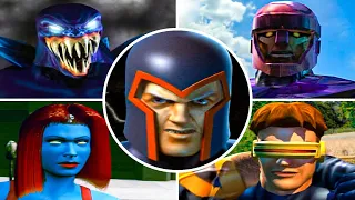 X-Men Legends (PS2) - All Bosses & Ending | 4K 60FPS