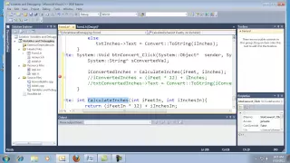 Visual C 2010 Express Tutorial 4 - Functions
