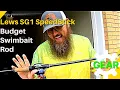 Lews SG1 Speed Stick - A Respectable Budget 50 Swimbait Rod