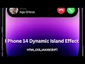 I Phone 14 Dynamic Island Effect HTML CSS Javascript IPhone 14